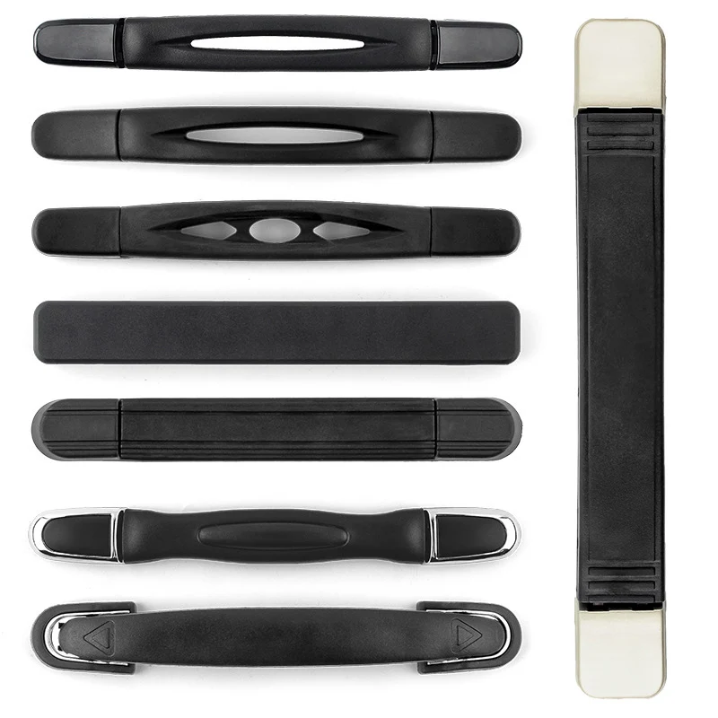 15 Styles Metal Replacement Suitcase Handle Comfortable Simple Black Travel Luggage Case Carrying Grip Spare Strap Parts