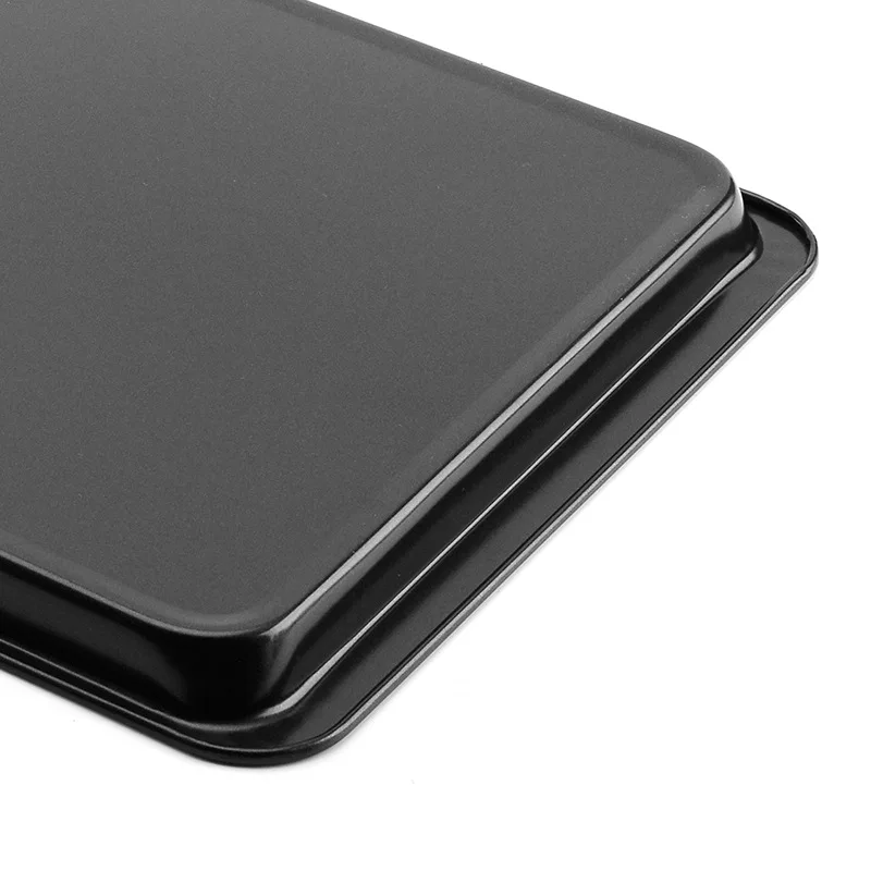 14-inch rectangular non-stick tray oven shallow tray diy cookie baking tray  bread cake baking