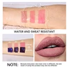 ​Lip Stain Tear-Off Natural Matte Waterproof Tattoo Dyed Transfer Resistant Lip Tint Gloss Peel Off Purple Liquid LipstickMakeup 5