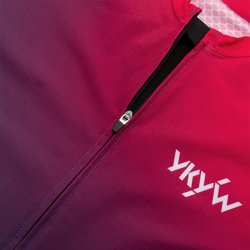 YKYWBIKE Herren Radtrikot Italien MITI Stoff Atmungsaktives Rennradshirt Frühling Herbst Modische Fahrrad Top Sportkleidung – Detail 17