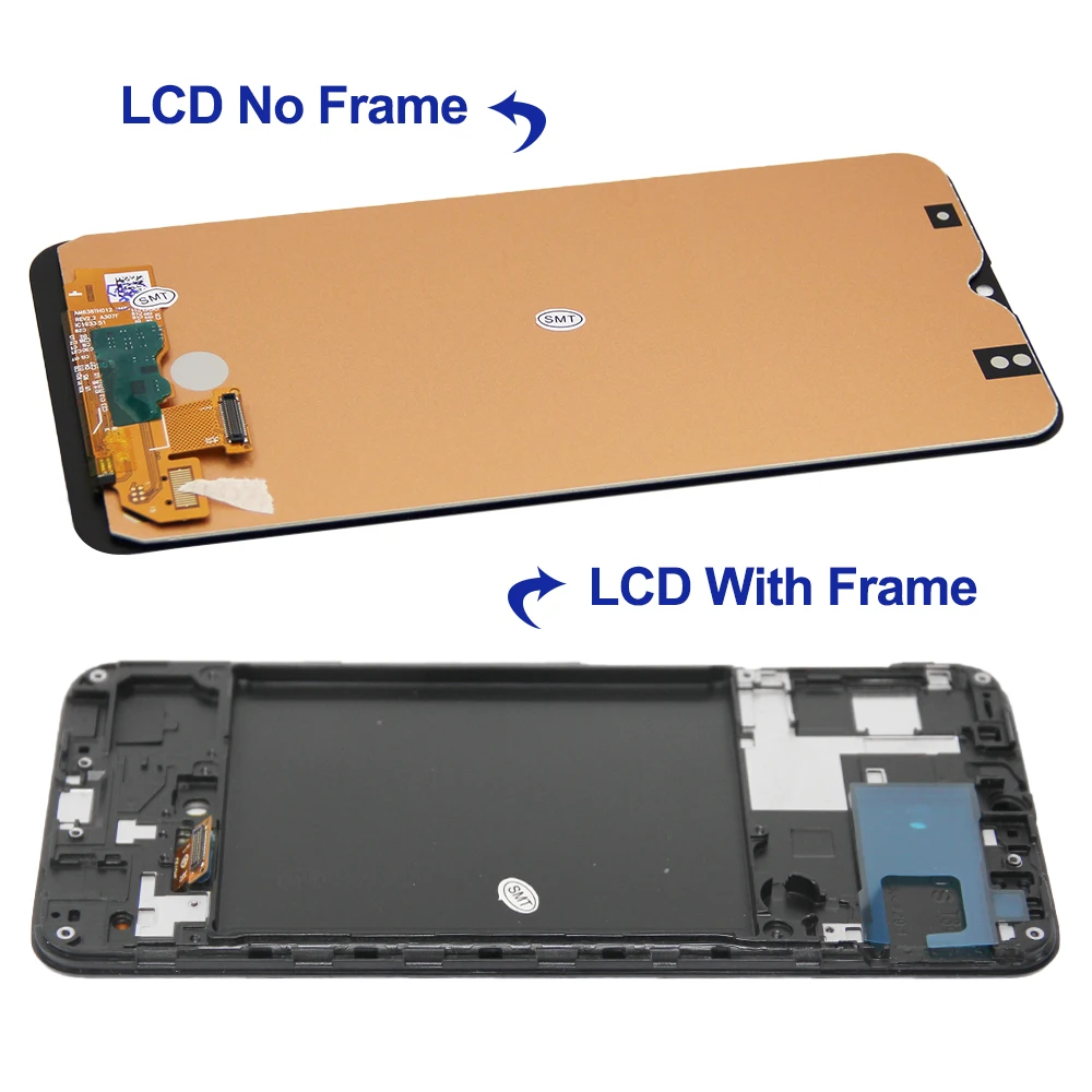 Tested LCD Display Touch Screen Digitizer Assembly Replacement Samsung A30s A307F A307 A307FN A30S lcd display screen