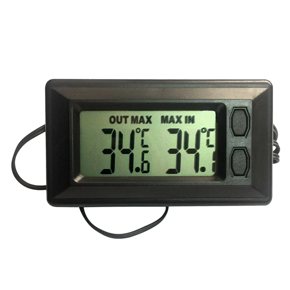 Digital Thermometer Car Gauge With 1.5m Cable
