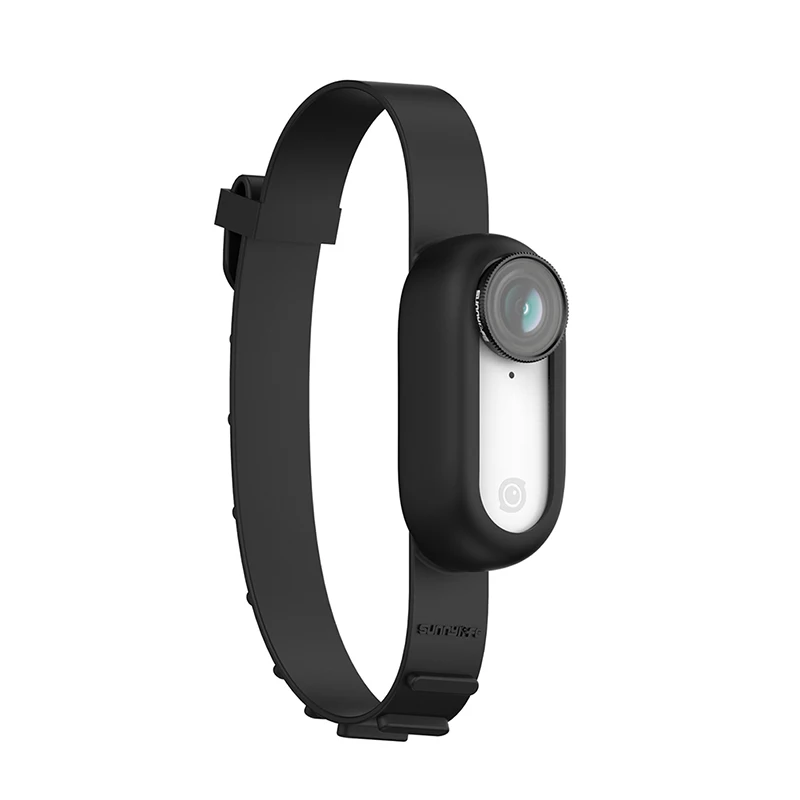 Insta360 GO2 스포츠 카메라 마운트용 실리콘 핸드 손목 밴드 스트랩, 조절식 손목 밴드 배낭 자전거 스트랩 카메라 Acc