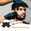 Hairline Card Bead Guide Template Men Beard Applicator Styling Shaper Enhancing Pvc Shaping for Fiber 6