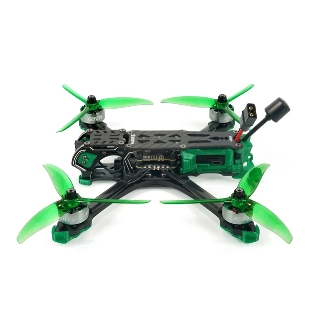 GEPRC MARK5 HD O3 Freestyle FPV Drone VTX O3 Air Unit Green Orange System 6S RC FPV Built Bluetooth Quadcopter Freestyle Drone 4