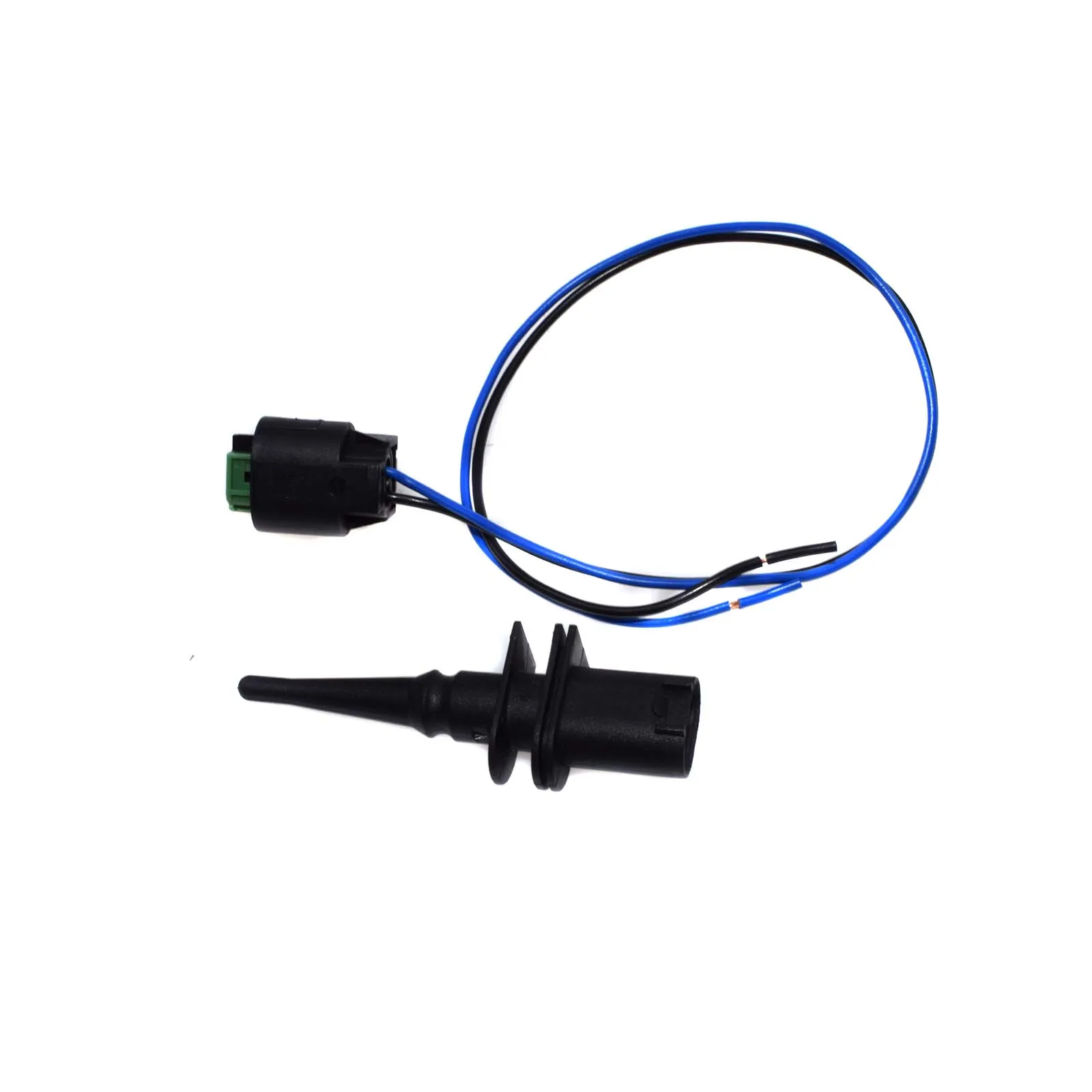 WOLFIGO Auto Air Temperature Sensor with Connector Plug 65816905133 for BMW E39 E46 X3 X5 X6 Z4 Z8 128 325 525 530 MINI Cooper
