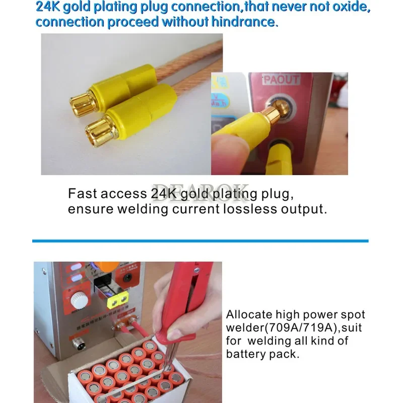 S709A High Power Spot Welder Machine & Soldering Station With Universal Welding Pen Battery Spot Welding Machine 220V 1PC
