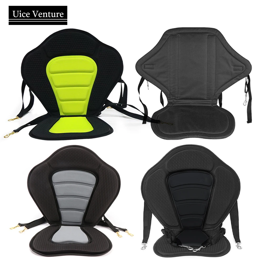 

Kayak Padded Seat Kayak Accessories Boat Accessories Inflatable Paddle Board Backrest Soft Non-Slip Base Adjustable Backrest