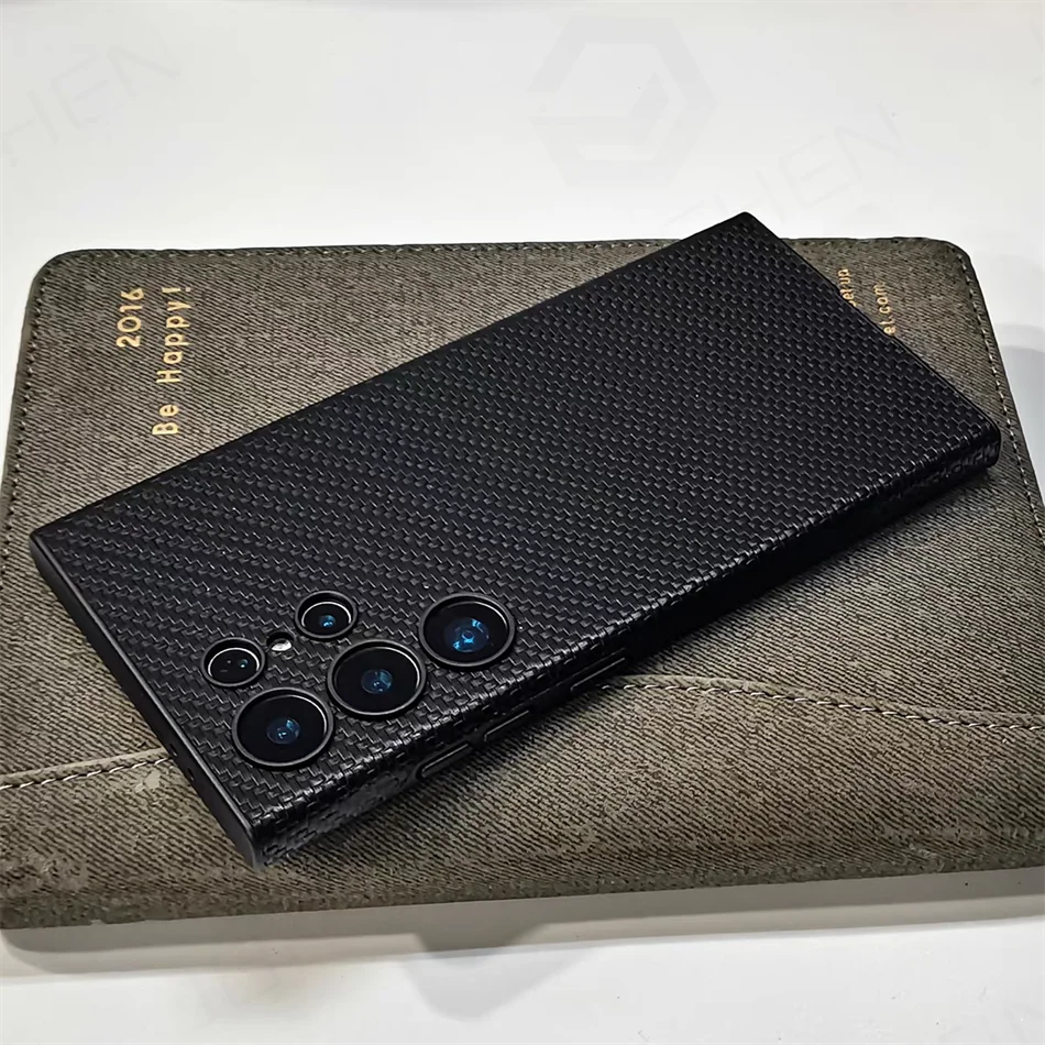 Luxury Business Ultra-Thin Leather Curved Case - Shockproof and All-Inclusive Design