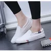 Denim Men's Canvas Shoes Slip-On Sneakers Male Flats Breathable Loafers for Men 2024 Summer Trainers Light Black Shoes Footwear 1
