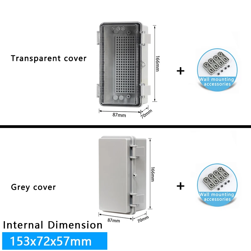 Heavy-Duty Waterproof Electrical Enclosure - IP66 Weatherproof & Dustproof