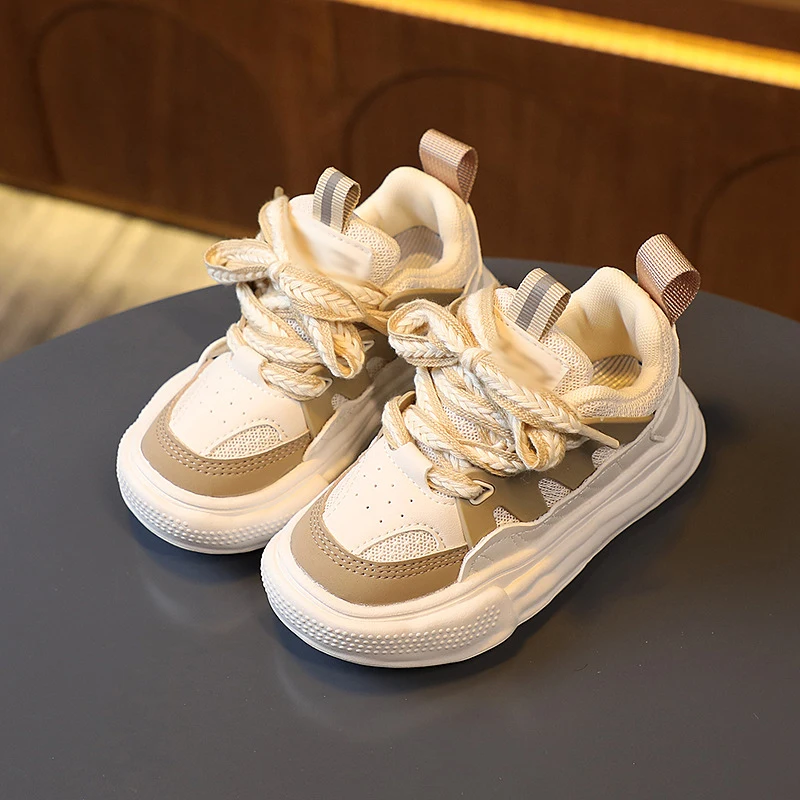 Autumn Spring Kids Teens Sneakers Girls Sport Leisure Shoes Boys Casual Warm Fashion Running Shoes Soft Sneakers XZ278