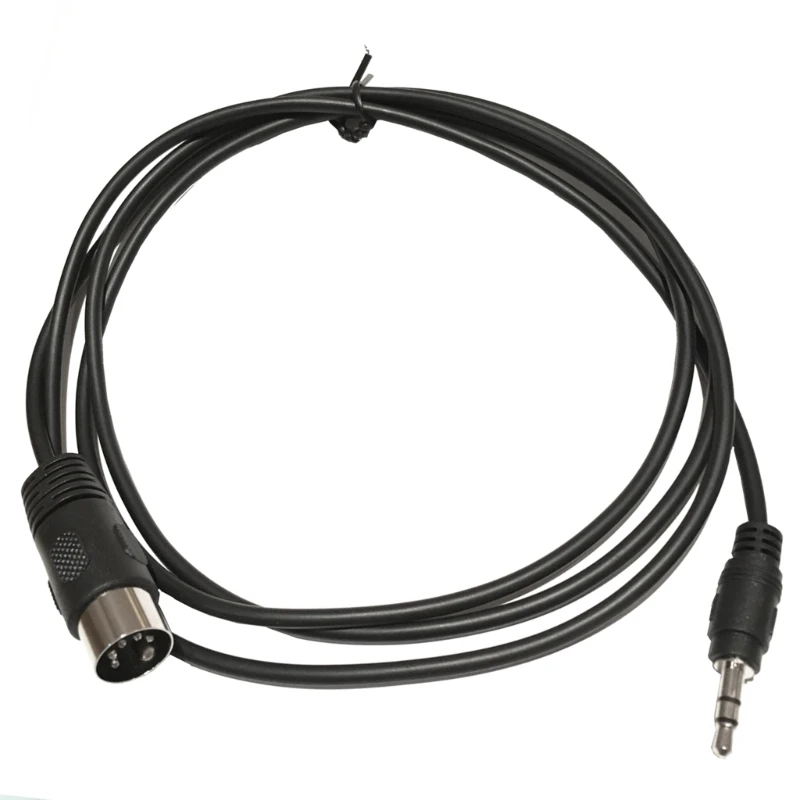 

5 Pin Din Plugs to 3.5mm Stereo Plug Cable for Microphone 1.5m/4.92ft