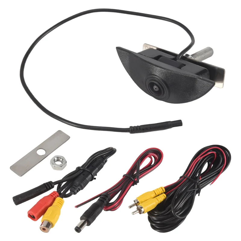 Logo dell'auto Telecamera frontale HD Telecamera incorporata per parcheggio per visione notturna per Volvo S40 S80 XC60 XC90 S40 C70 V40 V50 -T61C