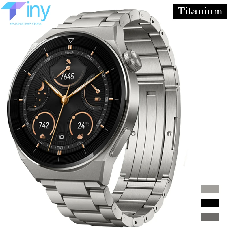 Bracelet Huawei Watch Gt 2 Titanium | Bracelet Titanium Huawei Watch Gt 3 Pro Watchbands - Aliexpress