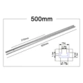 500mm