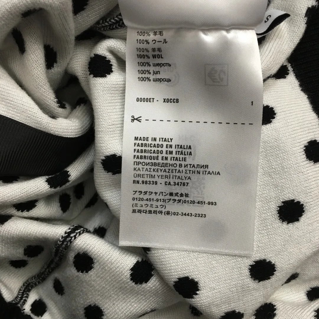여성 라운드넥 레터 웨이브 포인트 긴팔 가디건, 짧은 니트웨어, 캐주얼 패션, 가을 겨울 신상, 19865456760