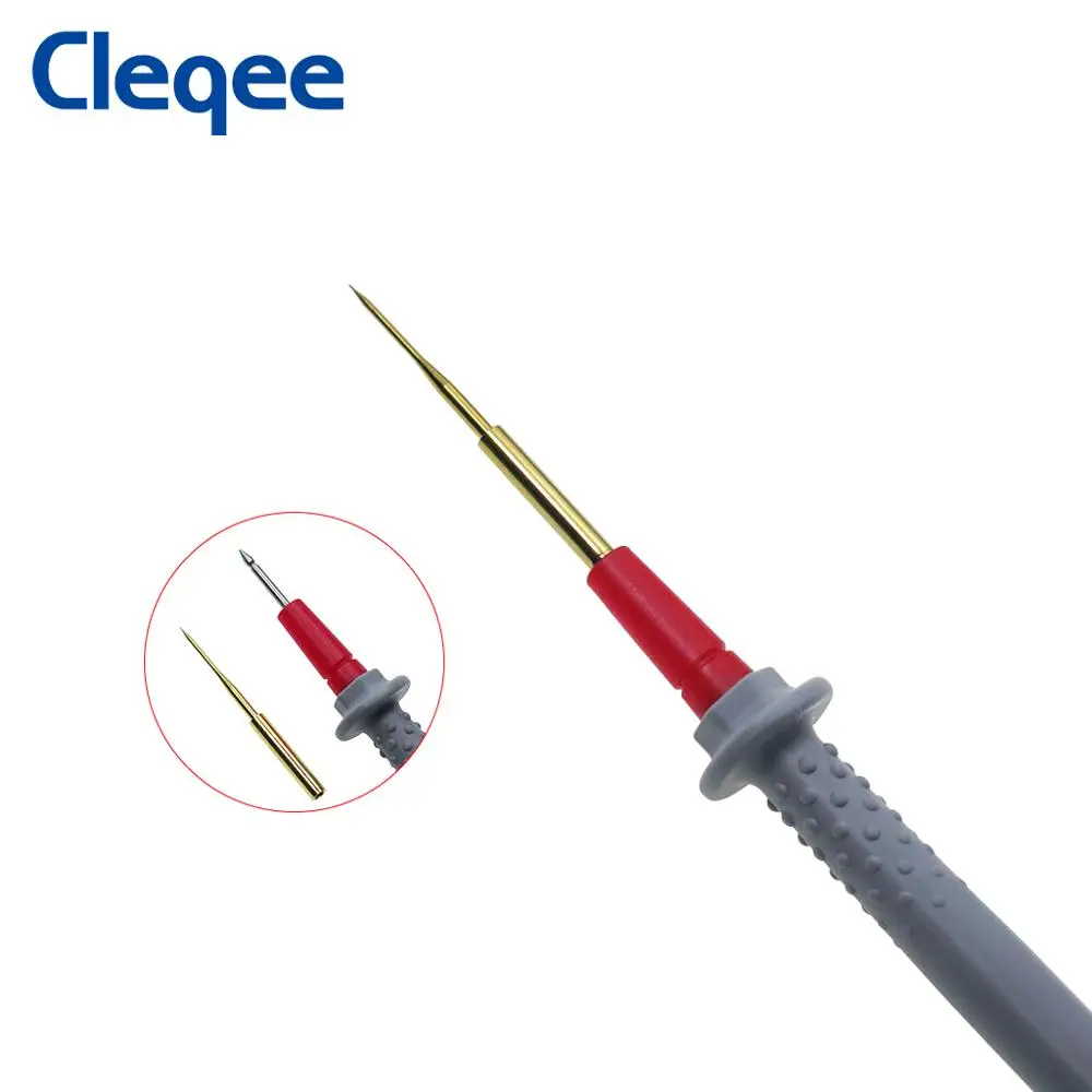 Multimeter Test Lead 1000V/10A 150cm Universal Double Silicone wrap Sharp Needle for Digital Multimeter