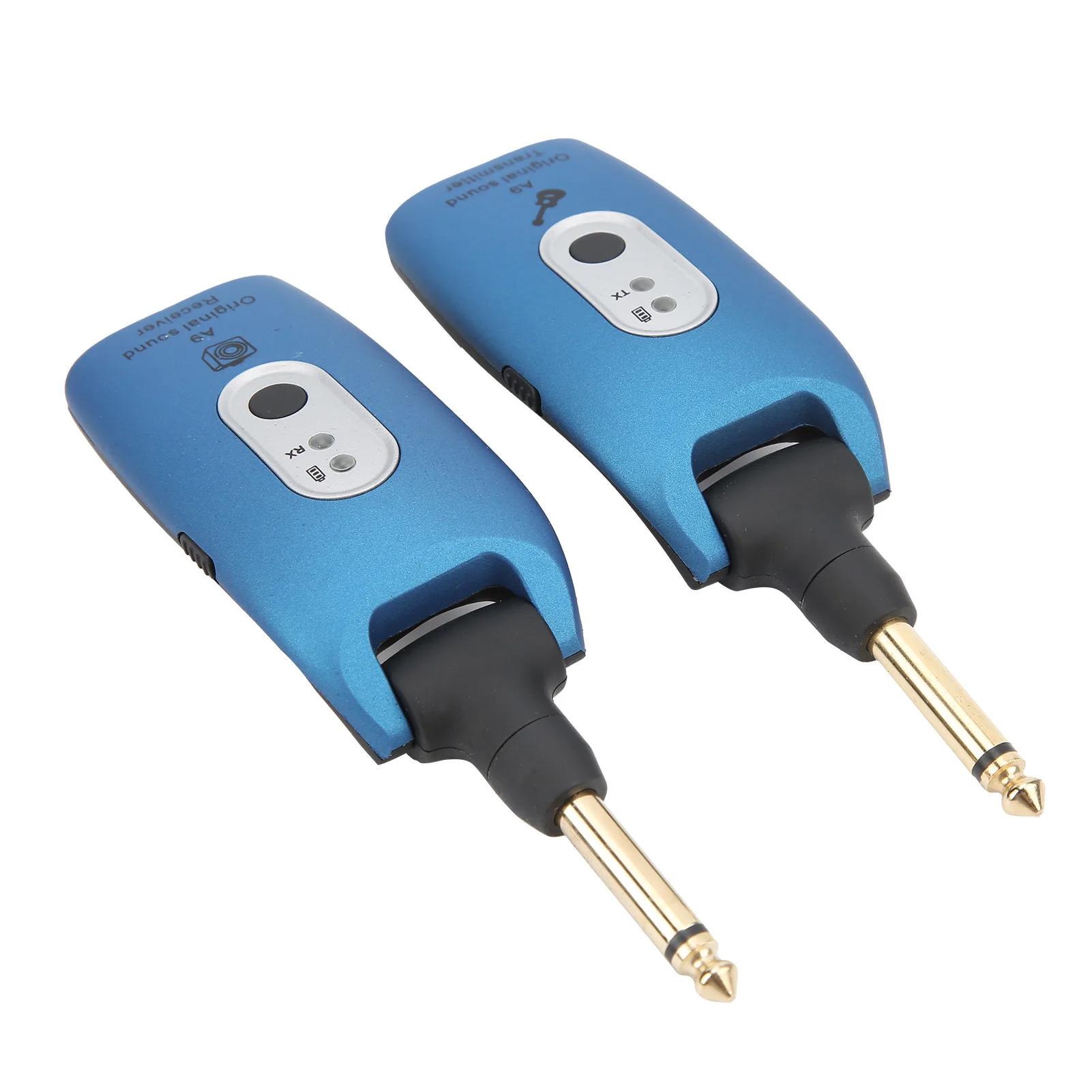 기타 송신기 무선 시스템 A9 2.4GHz USB 케이블 악기 액세서리 블루 20Hz-20kHz 12.5ms 지연