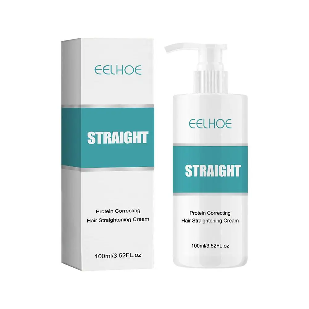EELHOE Keratin Cream To Straighten Hair Treatment Professional Smoothing Soften Anti Frizz Dry Damaged Hair Repair Care Products