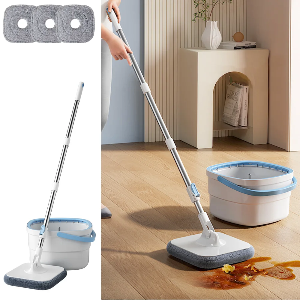 Mopp Ersatz Tuch Rotierenden Hand Frei Mopp Eimer Ersetzen Tuch Flache Mopp Tuch Starke Dekontamination Reinigung Werkzeuge – Detail 5