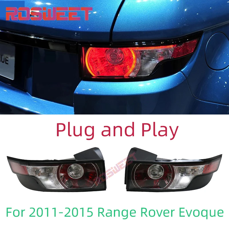 For Range Rover Evoque 2011 2015 Car LED Brake Light Tail Stop Lamp Taillights Left Right Rear