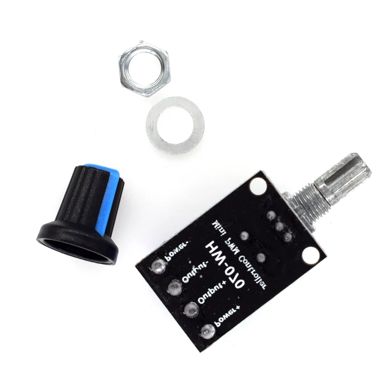DC Motor Speed Controller 5V 12V 10A Voltage Regulator PWM Stepless Speed Regulator LED Dimmer Power Controller