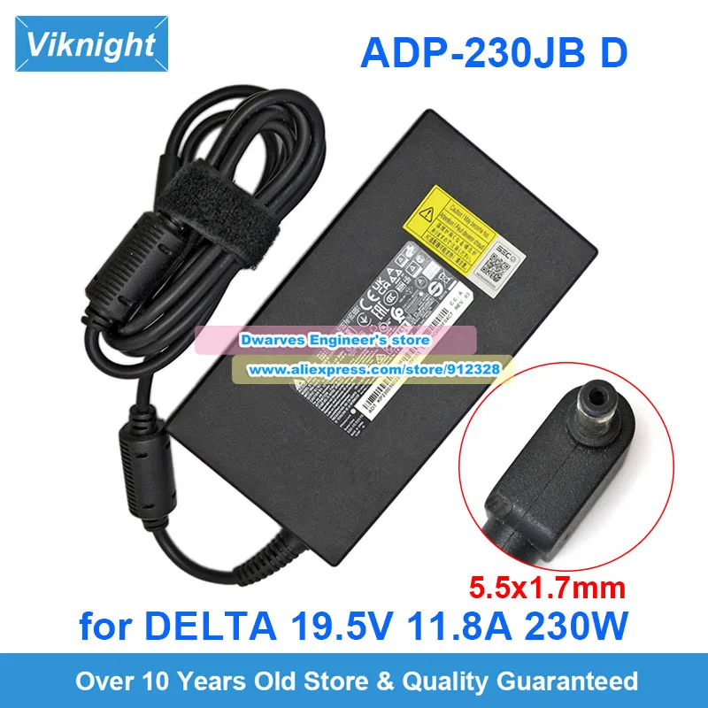 Originale 230W Acer Predator Helios 300 PH317-55-743T Alimentatore