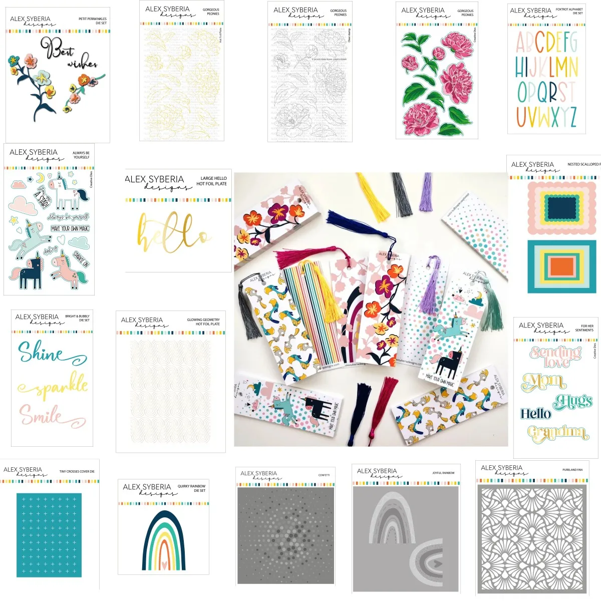 

New Flower Rainbow Shaped Alphabet Bird Clear Stamps Metal Cutting Dies Stencil Hot Foil Scrapbook Paper Cards Handmade