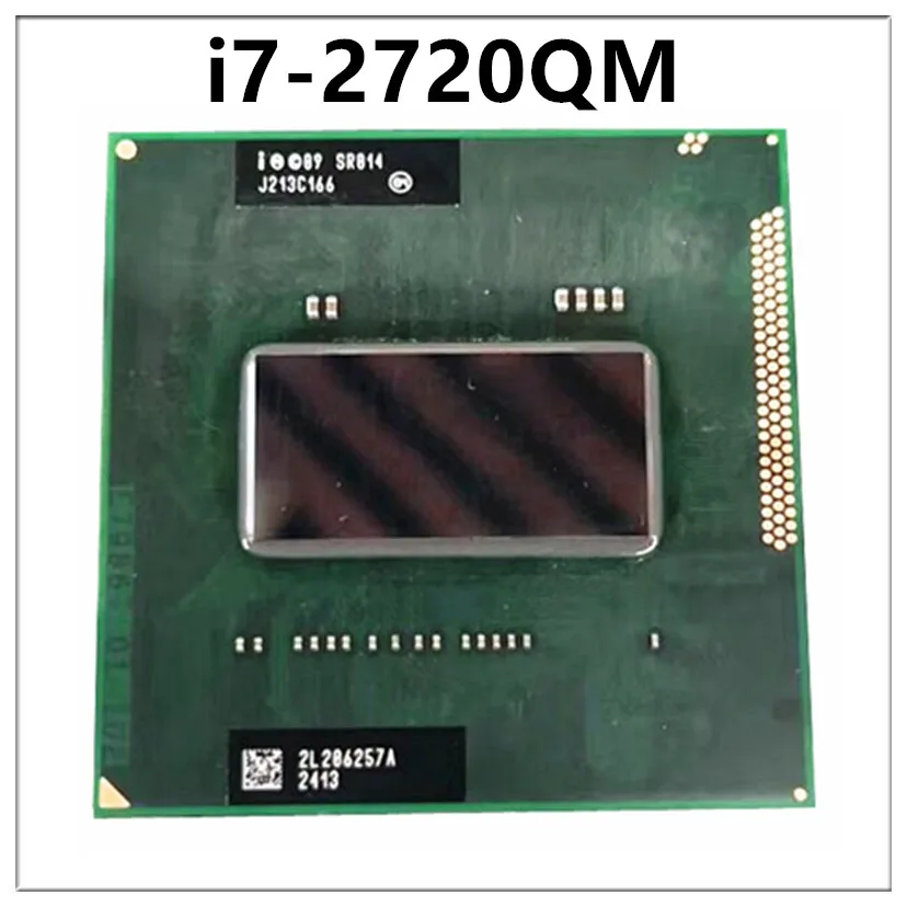 Core I7 2720QM I7-2720QM SR014 2.2GHz 6M CPU Notebook Processor Socket G2 / rPGA988B Support HM65 cpu processor