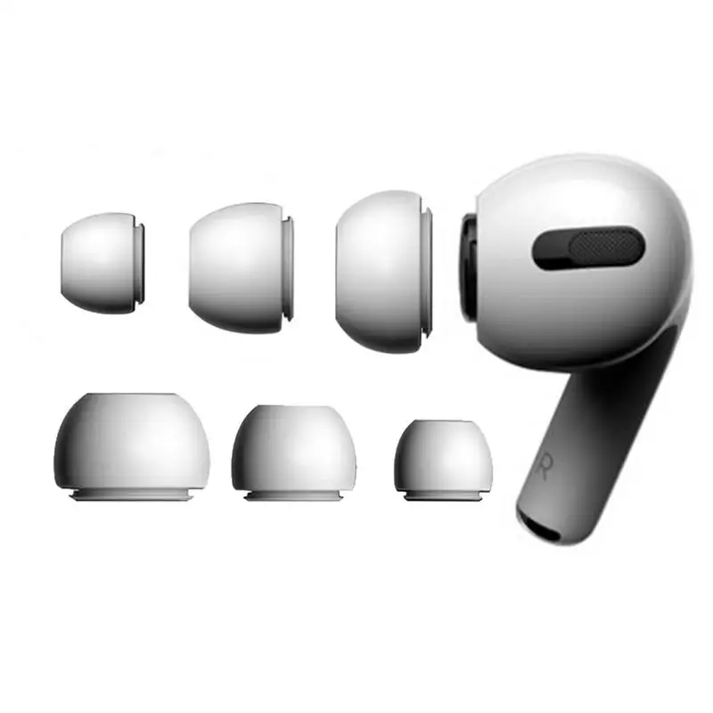 

Силиконовые сменные насадки для наушников Apple Air-Pods Pro, 3 пары
