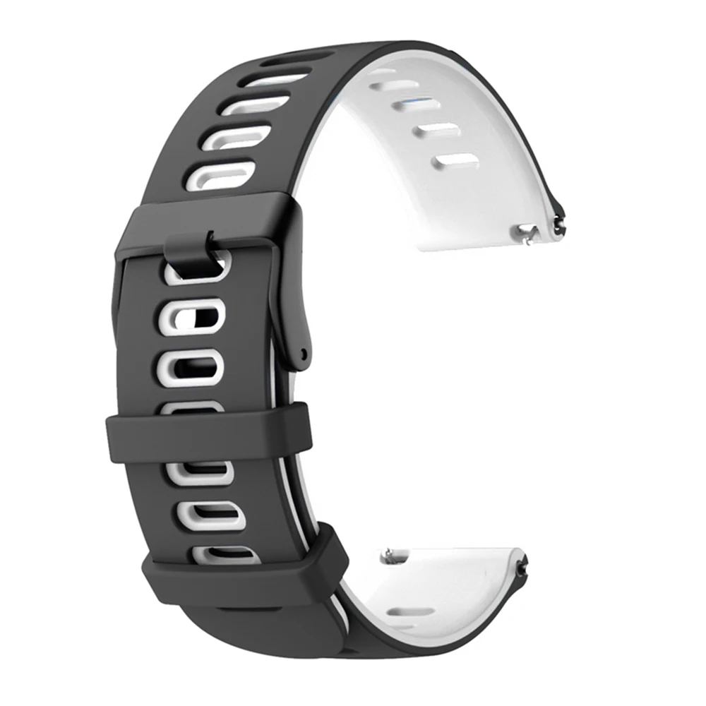 Silicone Sport Strap - Versatile 20mm/22mm Bracelet Accessory
