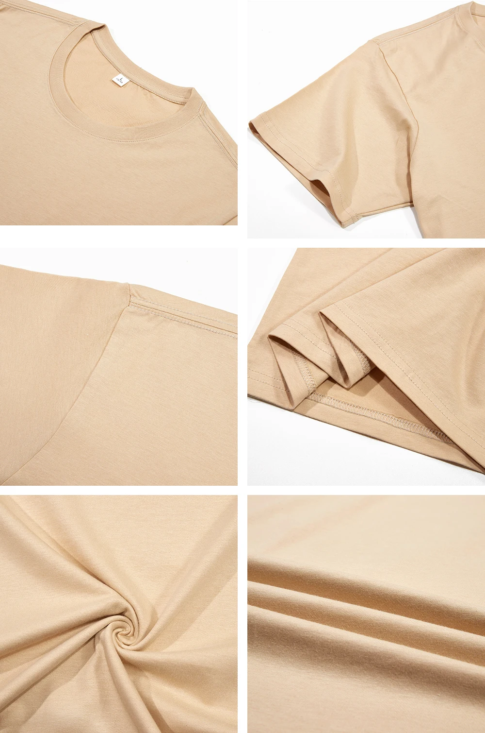Neue Bonbonfarbene 100% Baumwoll-T-Shirts für Männer und Frauen in 14 Farben Übergroße Kurzarm-Shirts Hochwertige Marken-T-Shirts Weiche T-Shirts – Detail 20