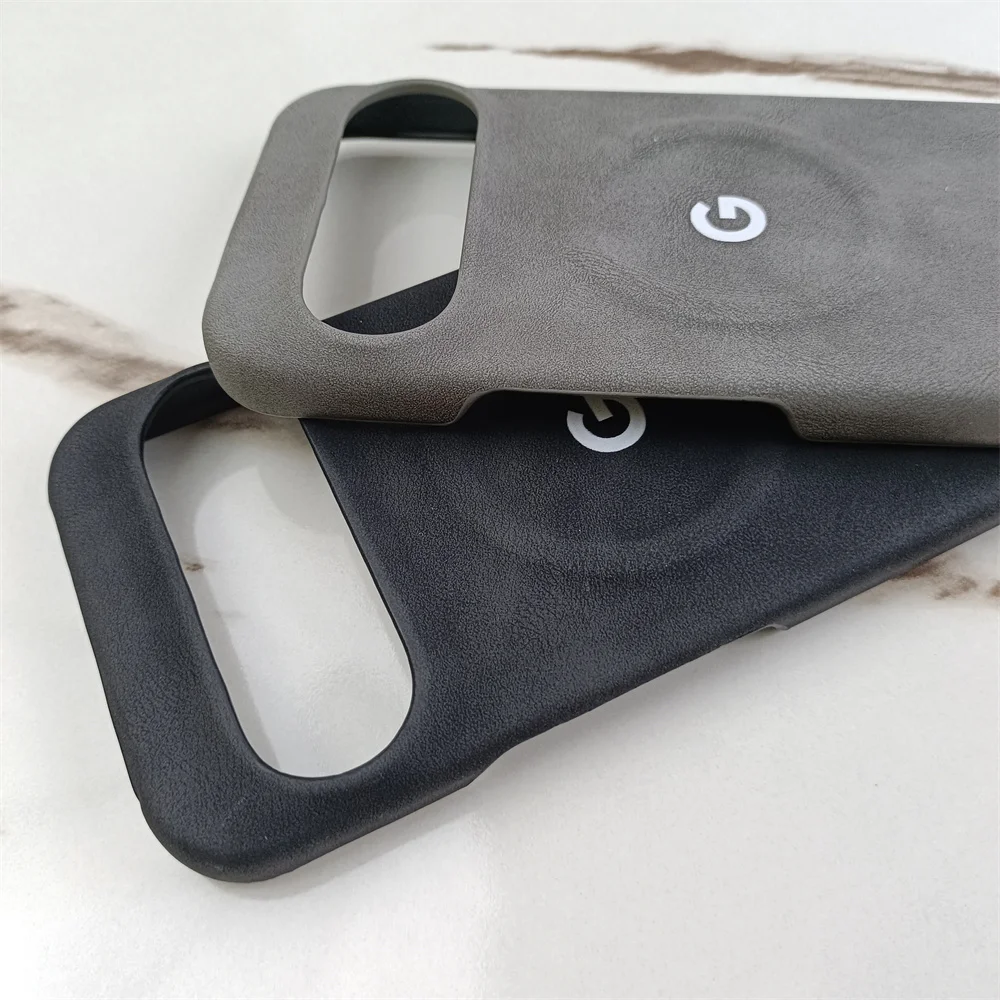 Luxury Sheepskin Leather Magnetic Shockproof Matte Case
