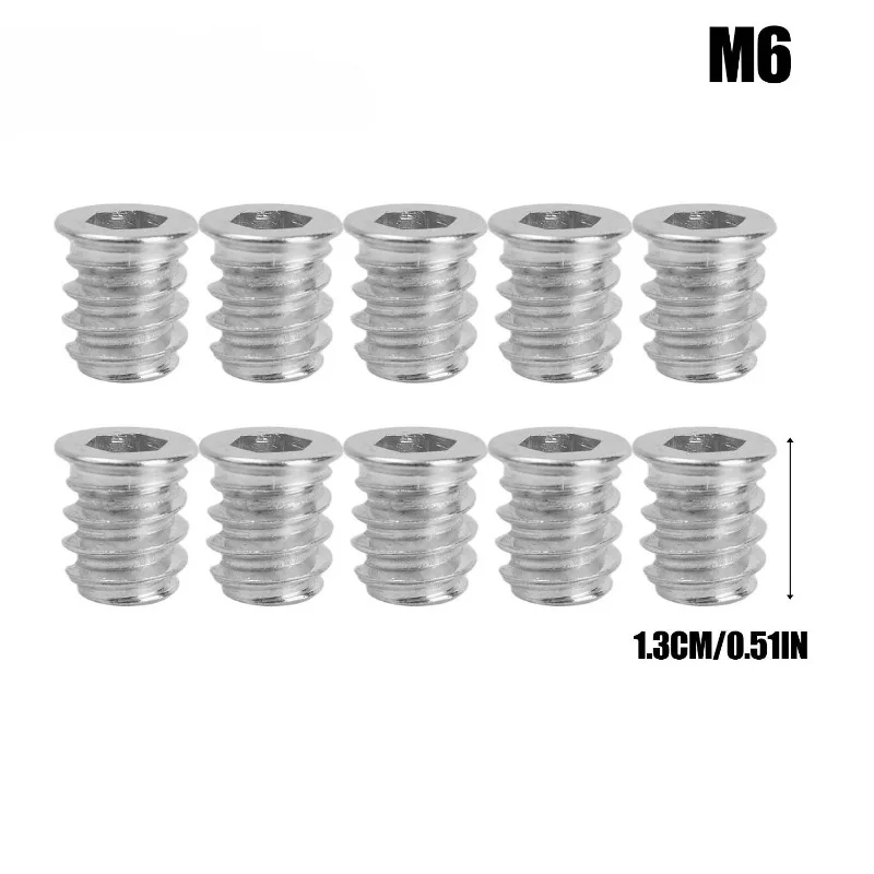 Hex Socket Carbon Steel Insert Nuts