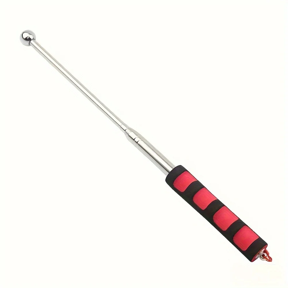 Hollow Drum Hammer Testing Tool Telescopic Portable Ceramic Tile Red
