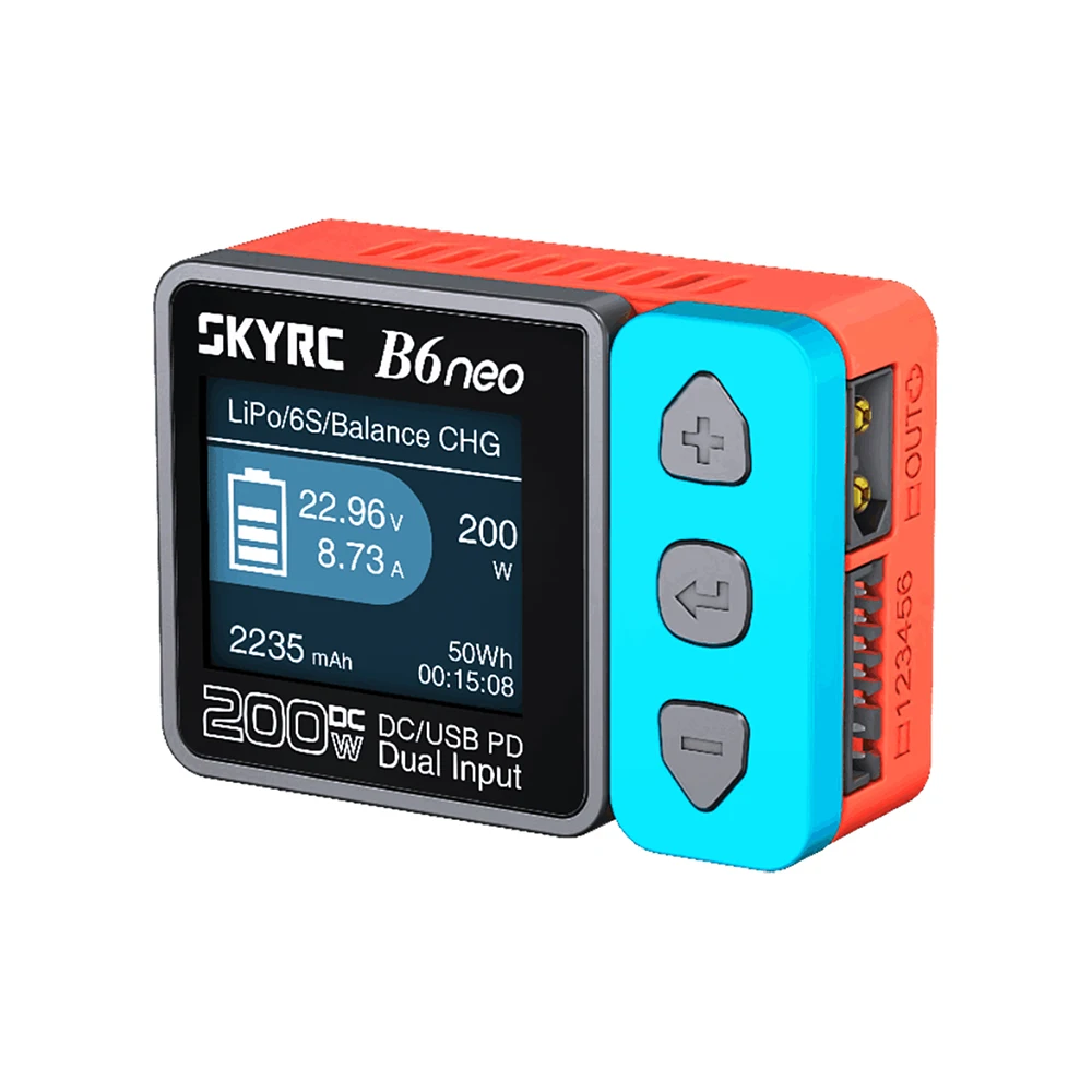 รูปสินค้า เครื่องชาร์จแบตเตอรี่ SkyRC B6 Neo 200W สำหรับ LiPo 6S