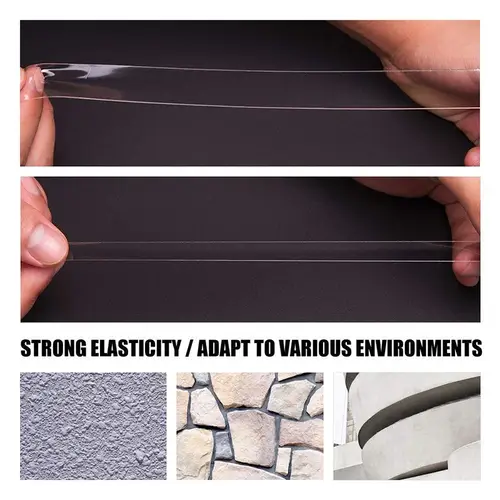 10m Double Sided Adhesive Tape Heat Resistant High Adhesion Transparent PET Tape For DIY Crafts Cell Phone Touch Screen Repair - Image 4