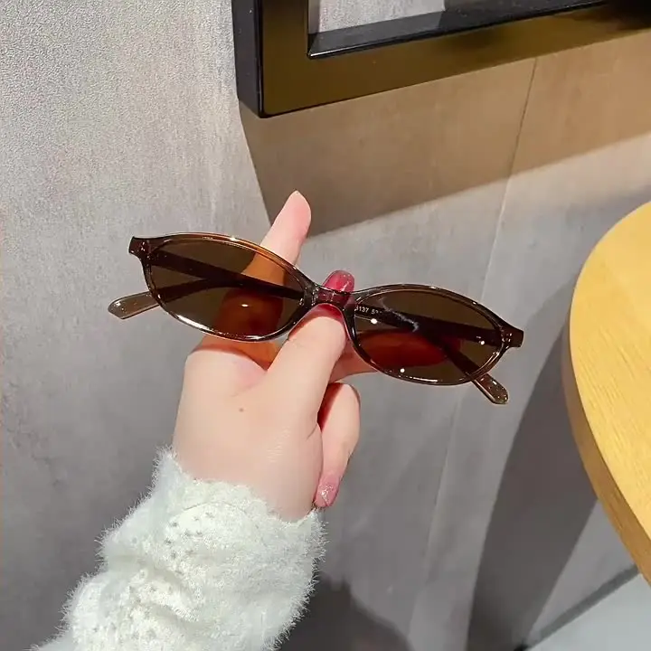 Женские солнцезащитные очки Leopard Plastic