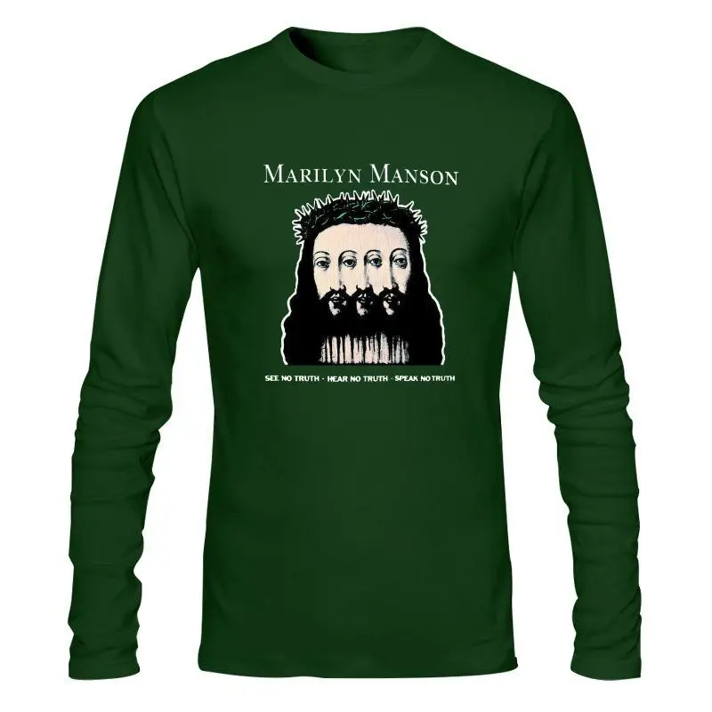 Мужская одежда новинка Мэрилин Мэнсон-SLOMOTION-официальная футболка хлотинг |