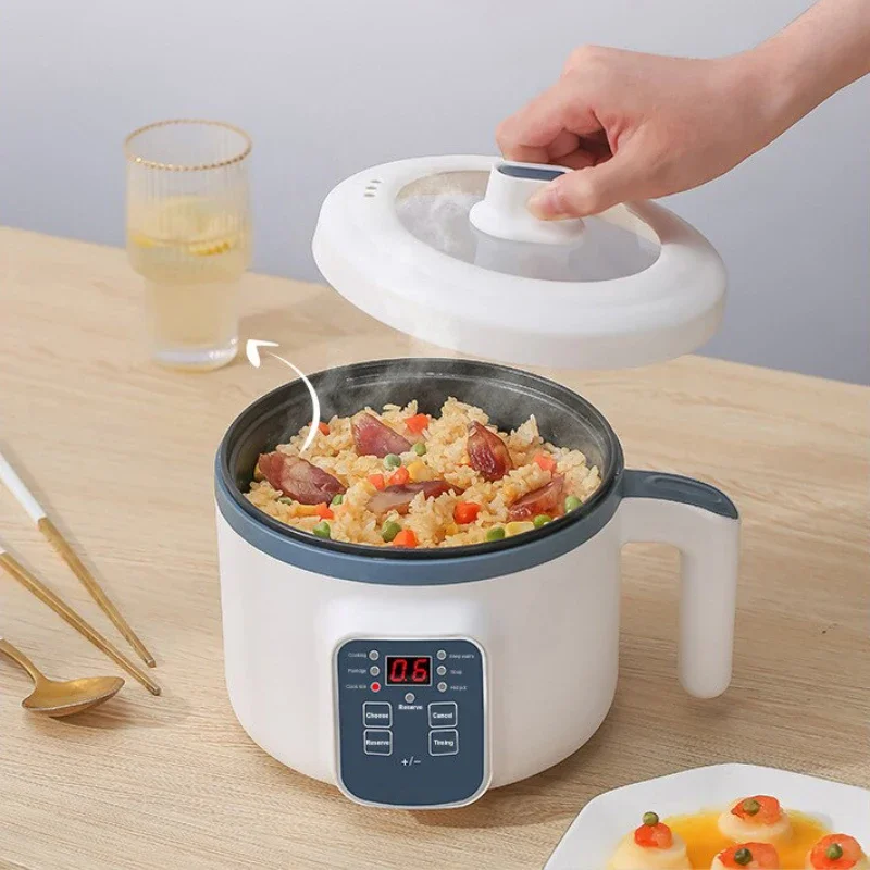 Electric Rice Cooker Multi Functional Baby Food Cooking Pot 1.7L Mini Hotpot Intelligent Non Stick Pot 1-3 Home Steaming