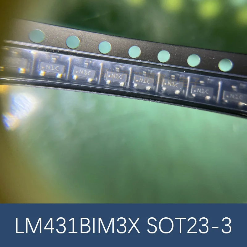 

100% New Original LM431BIM3X/NOPB screen printing N1C PMIC voltage reference chip SMD SOT23-3 LM431BIM3X