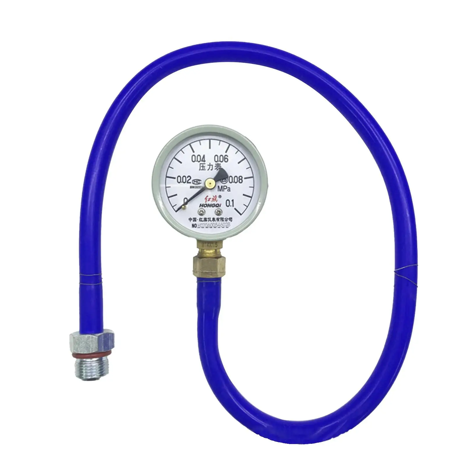 Back Pressure Gauge Exhaust Back Pressure Tester Three Way Test Gauge Spare Parts Length 60cm Display Hose Catalytic Meter