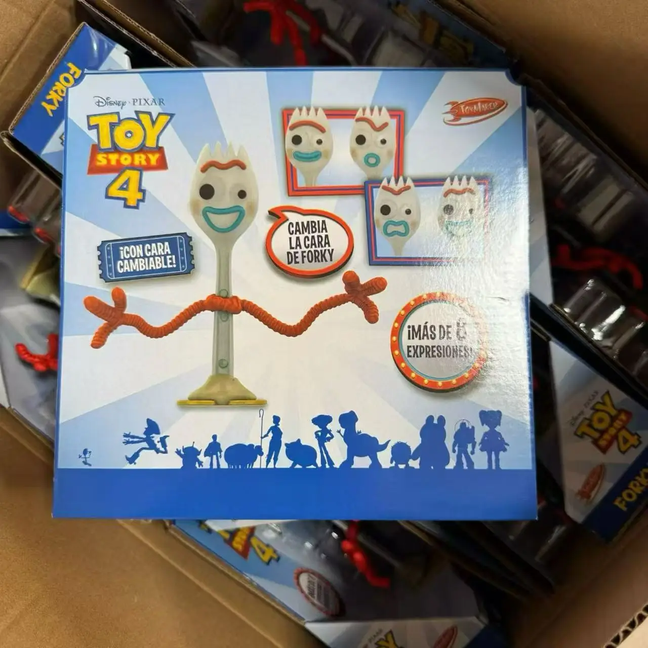 18cm Toy Story5 Original Forky Woody Buzz Interchangeable Toy Action Figure Anime Figurine Doll Gift - 4