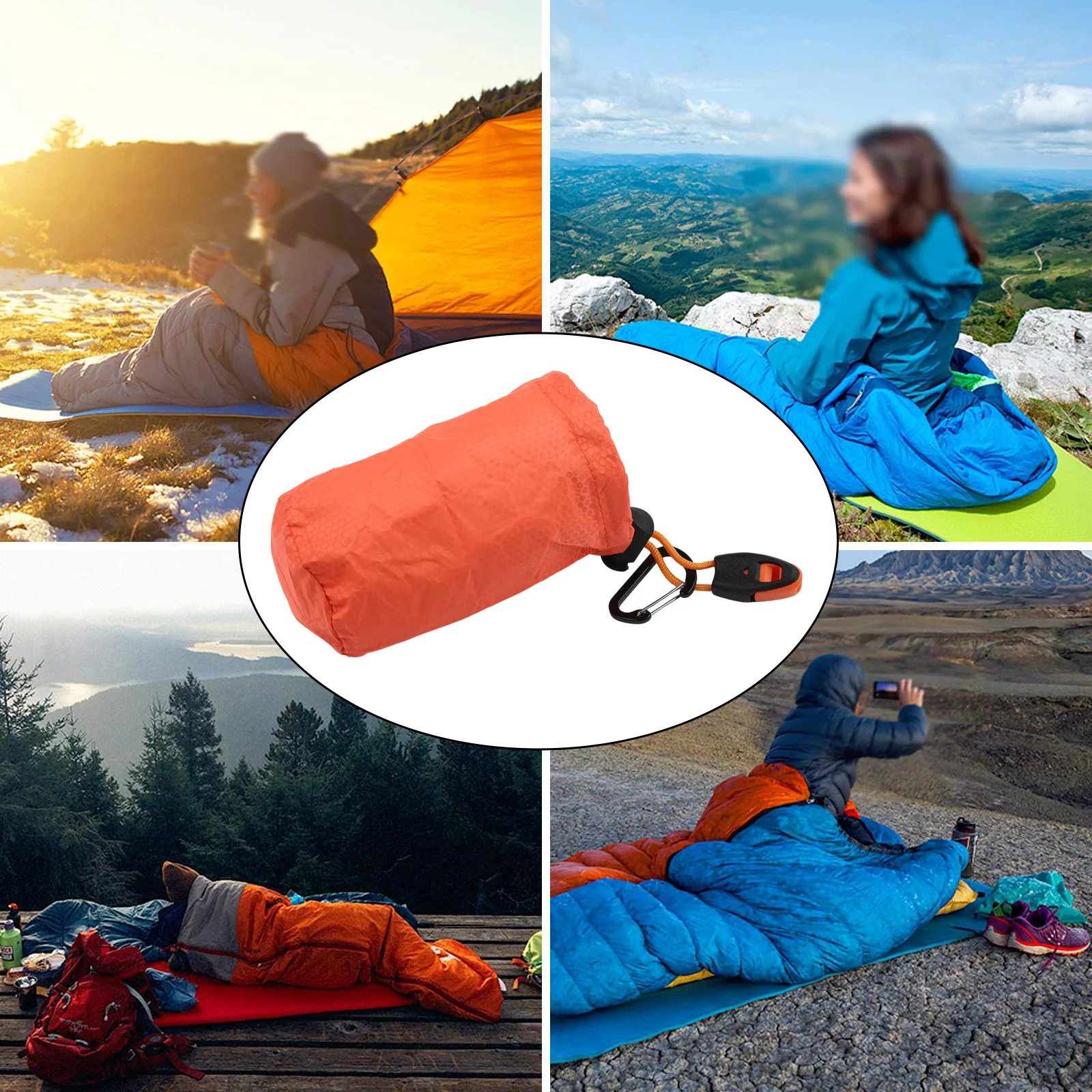 Bolsas de almacenamiento impermeables, saco de cosas de compresión