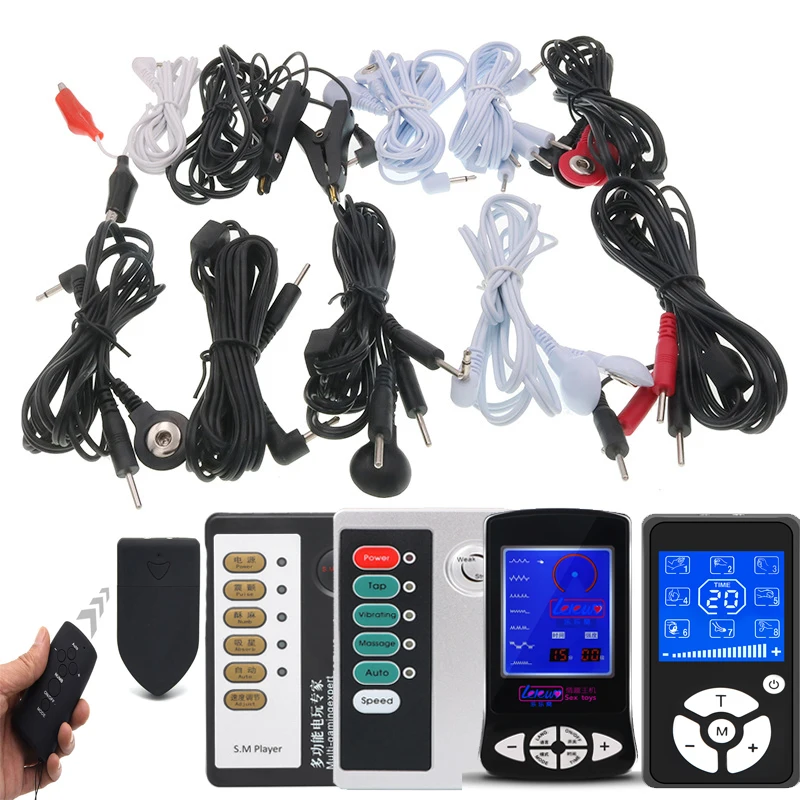 Electric Shock Wire Electro SM Cable To Connect Stimulation Penis Anal Estim Powerbox Bdsm Toy Electrical Sex Accessories electro sex toys electric sex toys