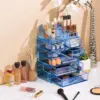 Clear Cosmetic Makeup Organizer - Make Up & Jewelry Storage, Case & Display - Spacious Design 5
