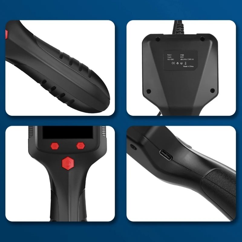 

Водонепроницаемая камера для осмотра труб, бороскоп, удобный инструмент для обслуживания автомобилей, ABS