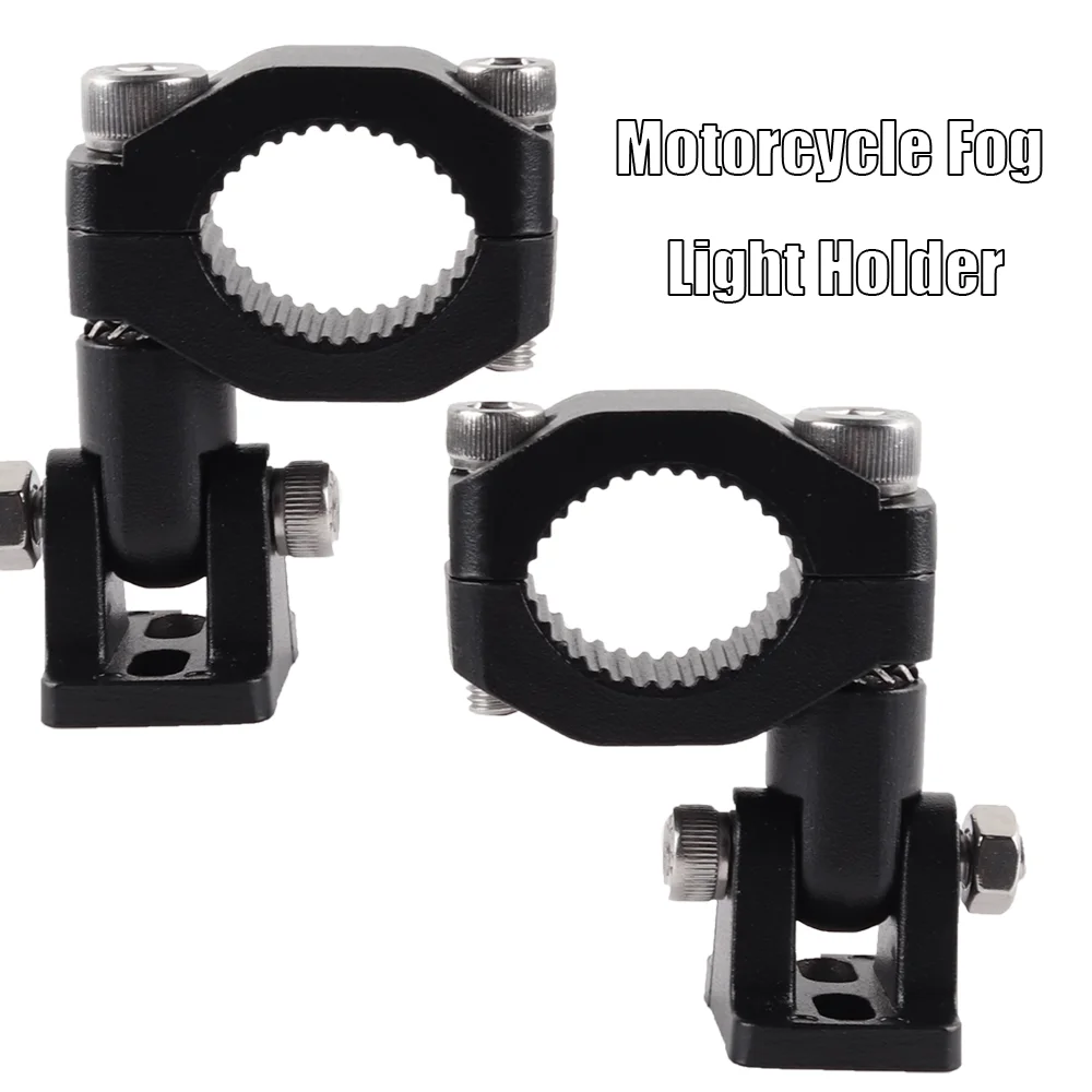 Extensión Faro Soporte Universal Para Foco De Moto - Abrazadera De Aluminio Para Tubo De 19-26 Mm Soporte Foco Moto