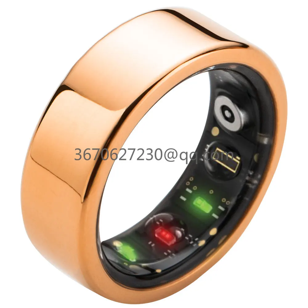 

Innovative Electronics Smart Ring with Blood Oxygen Heart Rate Monitoring Pedometer Calorie Body Temperature Detection